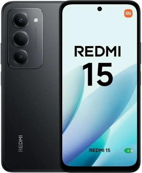 Smartphone Xiaomi Redmi 15 6GB/ 128GB/ 6.9"/ Negro