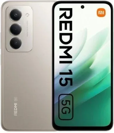 Smartphone Xiaomi Redmi 15 4GB/ 128GB/ 6.9"/ 5G/ Gris Titán