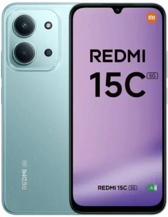 Smartphone Xiaomi Redmi 15C 4GB/ 256GB/ 6.9"/ 5G/ Verde