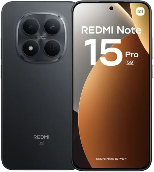 Smartphone Xiaomi Redmi Note 15 Pro 12GB/ 512GB/ 6.83"/ 5G/ Negro