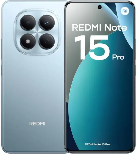 Smartphone Xiaomi Redmi Note 15 Pro 8GB/ 256GB/ 6.83"/ Azul Glaciar