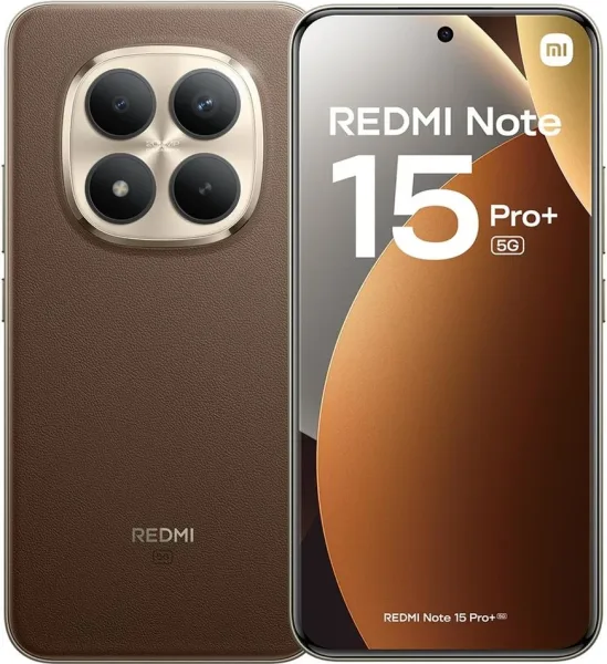Smartphone Xiaomi Redmi Note 15 Pro Plus 8GB/ 256GB/ 6.83"/ 5G/ Marrón