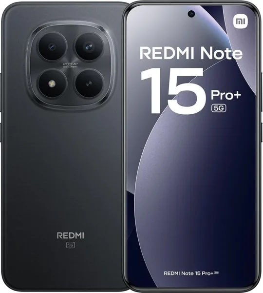Smartphone Xiaomi Redmi Note 15 Pro Plus 8GB/ 256GB/ 6.83"/ 5G/ Negro