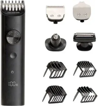 Cortapelos + Recortadora Xiaomi Grooming Kit Pro/ Con Batería/ 10 Accesorios
