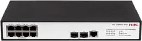 H3C S1850V2-10P-Ei L2 Ethernet Switch With 8*10/100/1000Base-T Ports And 2*1000Base-X Sfp Ports,(AC)