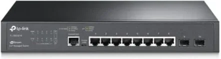 Tp-Link Switch Administrado Jetstream™ 8 Puertos Gigabit L2 + 2 Ranuras Sfp, Omada Sdn Controller