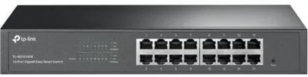 TP-LINK TL-SG1016DE Gestionado L2 Gigabit Ethernet (10/100/1000) Negro