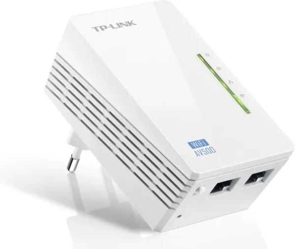 Adaptador de red WiFi linea electrica av600 300mbps powerline tp - link