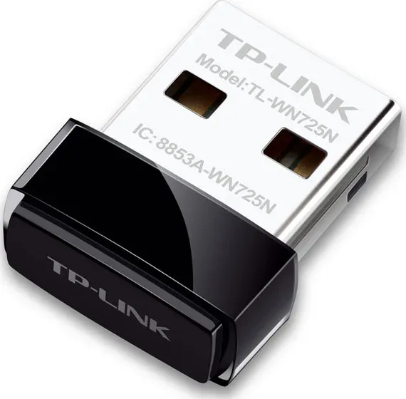 Adaptador USB 2.0 WiFi 150 mbps tplink formato nano