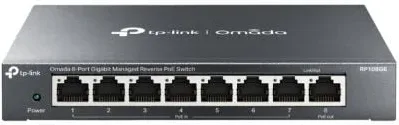 Switch TP-Link TL-RP108GE 8 Puertos/ RJ-45 10/100/1000 PoE