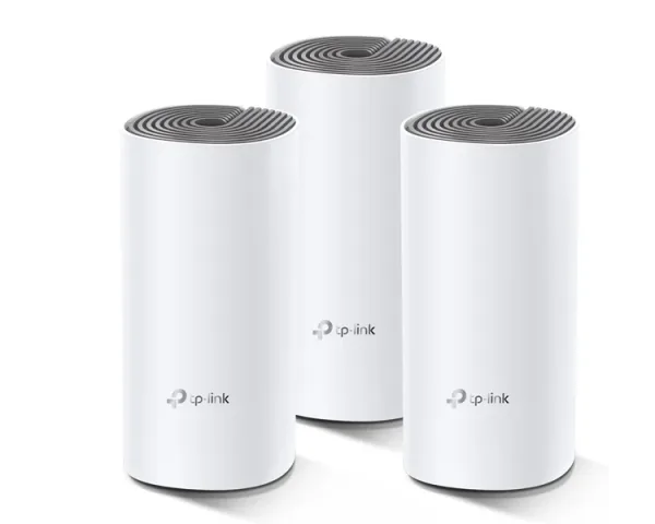 Sistema Mesh TP-Link Deco E4 1200Mbps/ 2.4GHz 5GHz/ Pack de 3