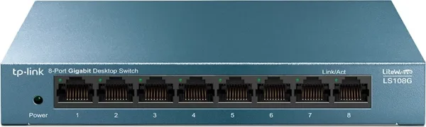 TP-Link LS108G No administrado Gigabit Ethernet (10/100/1000) Azul