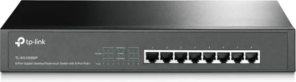 Switch 8 puertos tp - link tl - sg1008mp 10 - 100 - 1000 PoE+