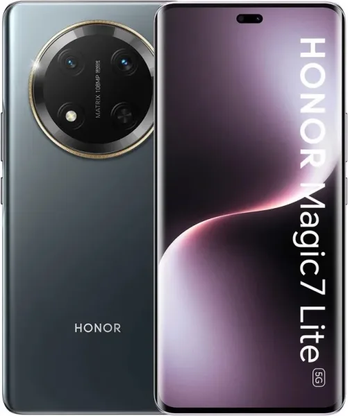 Smartphone Honor Magic 7 Lite 8GB/ 256GB/ 6.78"/ 5G/ Negro Titanio