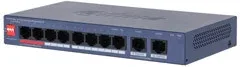 (Dh-Cs4010-8Gt-110-V2) Dahua Switch 10 Puertos Cloud Managed Gigabit, 8 Puertos PoE, 110W, Hi-PoE, L2