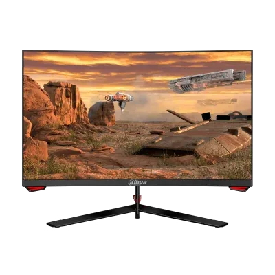 (Dhi-Lm24-E230C-A5-V2) Dahua Monitor Gaming Curvo 24" FHD Eled / 1920*1080 / 300Cd/M2 / 165Hz / H178/V178 / Wide Color Gamut / HDMI×2 / Dp / Audio Out