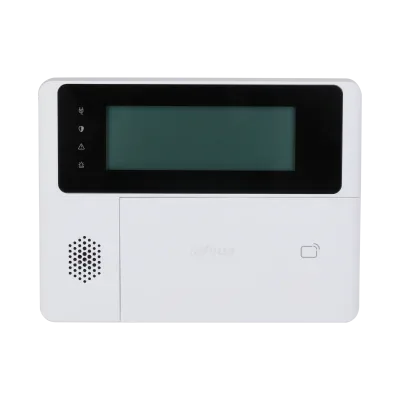 (Dhi-Ark30C-Rw2(868)) Dahua Alarmas Teclado Via Radio con Pantalla LCD y Carcasa, Control con Contraseña o Tarjeta Ic/Desfire, Comunicación Bidireccional, Alcance 1600M