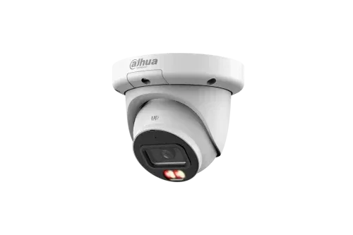 (Dh-Ipc-Hdw3449Qmp-S-Il-0280B) Dahua Camara IP Turret Wizsense Serie 3 4Mp con Inteligencia Artificial Pal Full-Color 2.8Mm