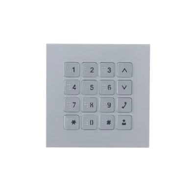(Dhi-Vto4202F-Mk) Dahua Módulo con Teclado para Videoportero Exterior Modular Serie Vto4202F 100X100Mm
