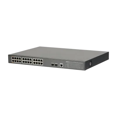 Dahua - Dh-Pfs4226-24Gt-360 - 26-Port Managed Gigabit Switch With 24-Port PoE