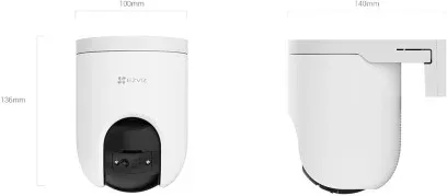 Ezviz Camara de Vigilancia H8C Pro 5Mp 3K Blanco