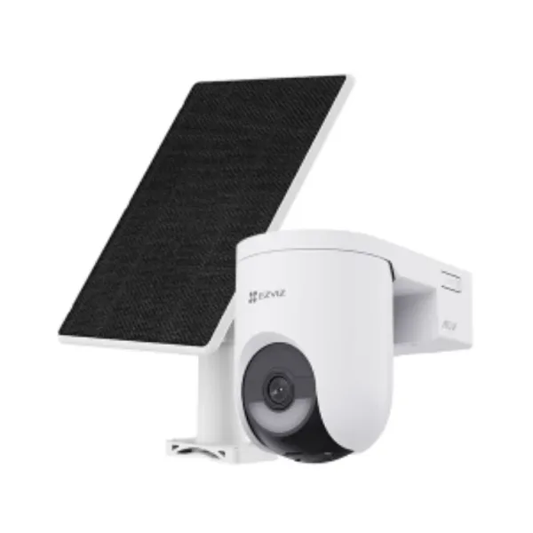 Ezviz Camara WiFi Exterior Hb8 2K+ 4Mp Panoramica/Inclinacion+Kit Solar