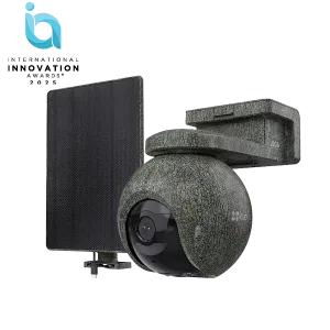 Ezviz WiFi& 4G Eb8 Rarnger Cámara a Batería Camuflaje Rotativa 4K Panel Solar Kit
