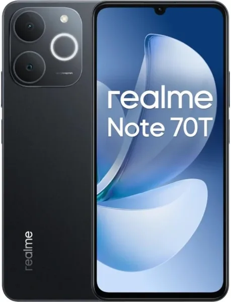 Smartphone Realme Note 70T 4GB 128GB Obsidian Black