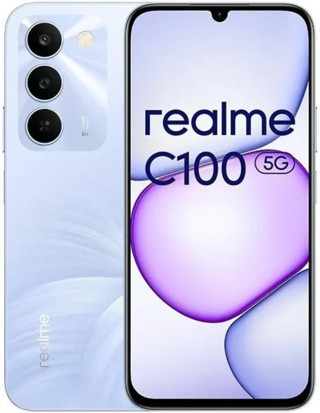 Smartphone Realme C100 4GB/ 256GB/ 6.8"/ 5G/ Purpura