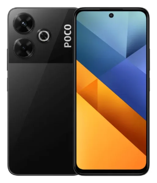 Smartphone Poco M6 4G 6GB/128GB Black