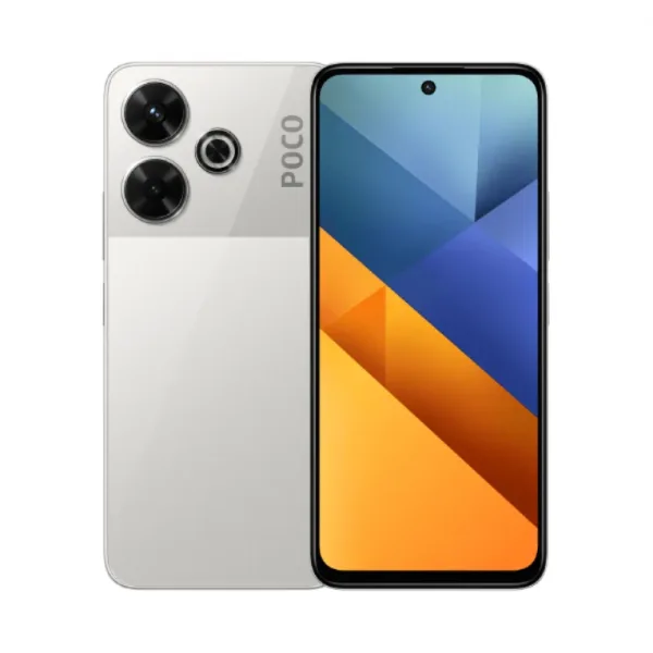 Smartphone Poco M6 4G 6GB/128GB Silver