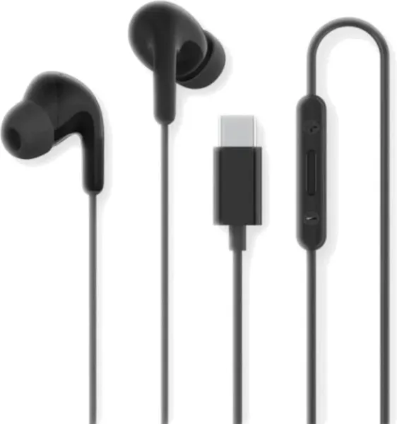 Auriculares Xiaomi Mi Dual Drive Negro Microfono Alambrico USB-C
