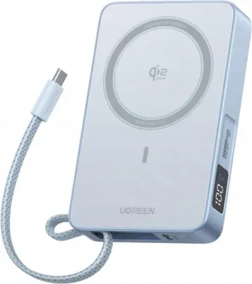 Ugreen 10000Mah Magnetic Qi 25W Wireless Power Bank