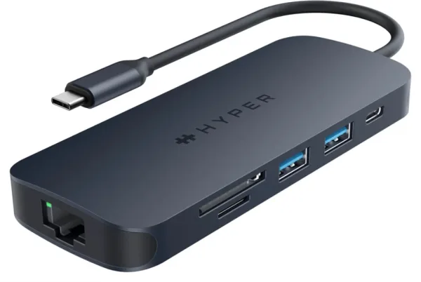 Hyper Drive Ecosmart Gen.2 Universal USB-C® 8-In-1 Hub W 140 W Pd3.1