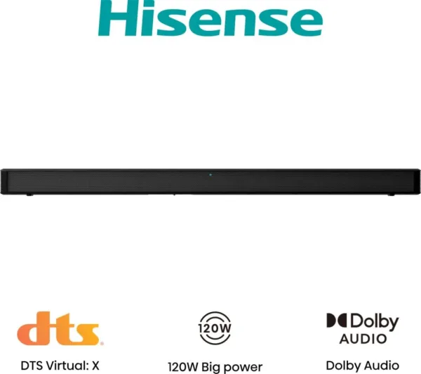 Barra de Sonido Hisense Hs205G 2.0Ch 60W