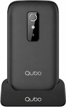 Teléfono Móvil Qubo P-220BKC 4G para Personas Mayores/ Negro