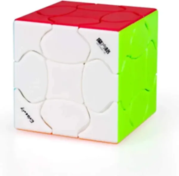 Cubo de rubik qiyi fluffy 3x3 stickerless
