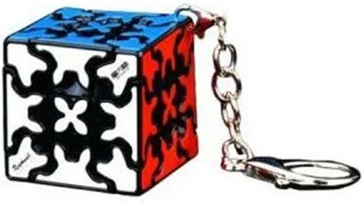 Cubo de rubik qiyi llavero gear cube 3x3