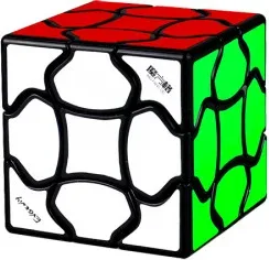 Cubo de rubik qiyi fluffy 3x3 bordes negros