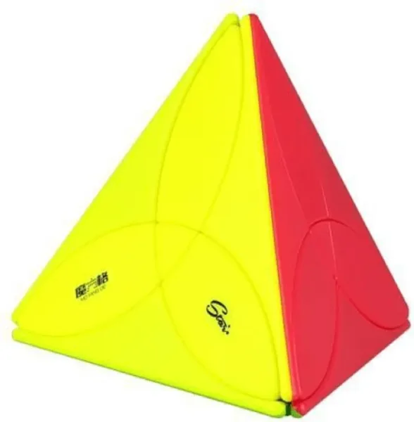 Cubo de rubik qiyi clover pyraminx stickerless