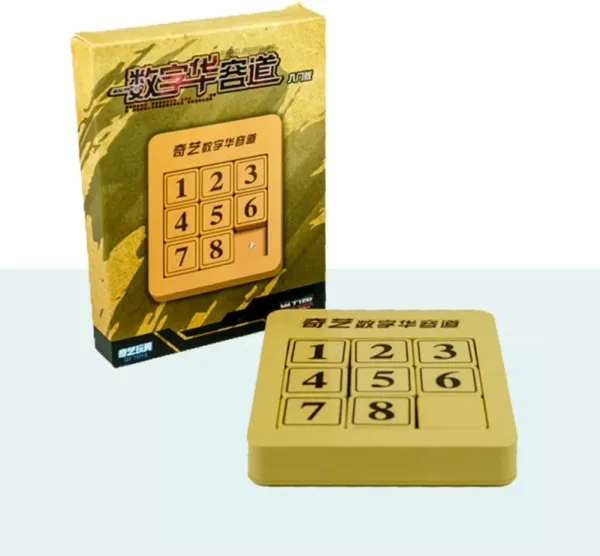 Juego de ingenio qiyi slice mini klotski numerico magnetico