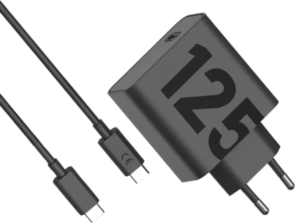 Cargador de Pared Motorola 125W Ganfast 1Xusb-C + Cable