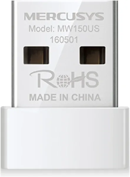 Adaptador WiFi USB 2.0 mercusys mw150us 150mbps