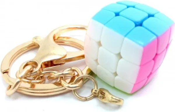 Cubo de rubik yj mini 2cm 3x3 con llavero