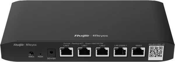 ROUTER RUIJIE REYEE RG-EG105G V2 GIGABIT 4p CLOUD