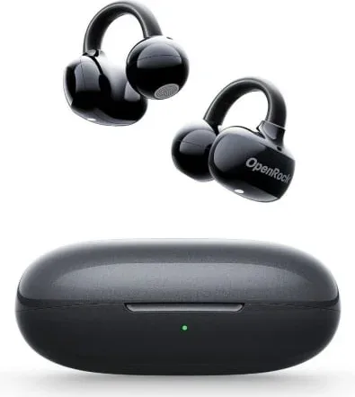 Auriculares Deportivos de Conducción Aérea OpenRock E OPACE01 con estuche de carga/ Autonomía 7h/ Negros