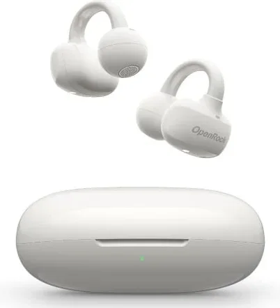 Auriculares Deportivos de Conducción Aérea OpenRock E OPACE02 con estuche de carga/ Autonomía 7h/ Blancos