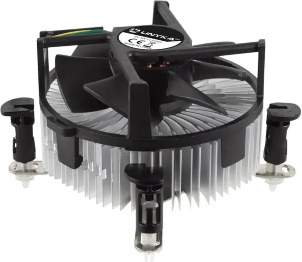 Ventilador disipador CPU unyka  uk532002 90mm