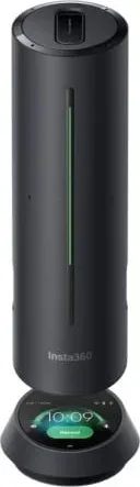Altavoz/Microfono Portátil para Conferencias Insta360 Wave/ USB-Bluetooth/ Negro