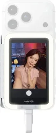 Pantalla Selfie Insta360 Snap/ Con Luz/ Blanco